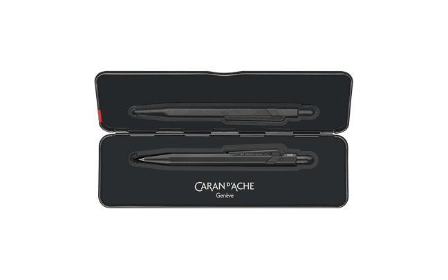 Caran d'Ache Black Code 849 Premium Ball Point Pen