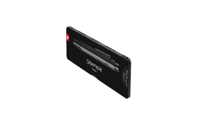 Caran d'Ache Black Code 849 Premium Ball Point Pen