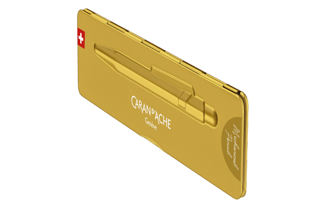 Caran d'Ache Goldbar 849 Premium Ball Point Pen