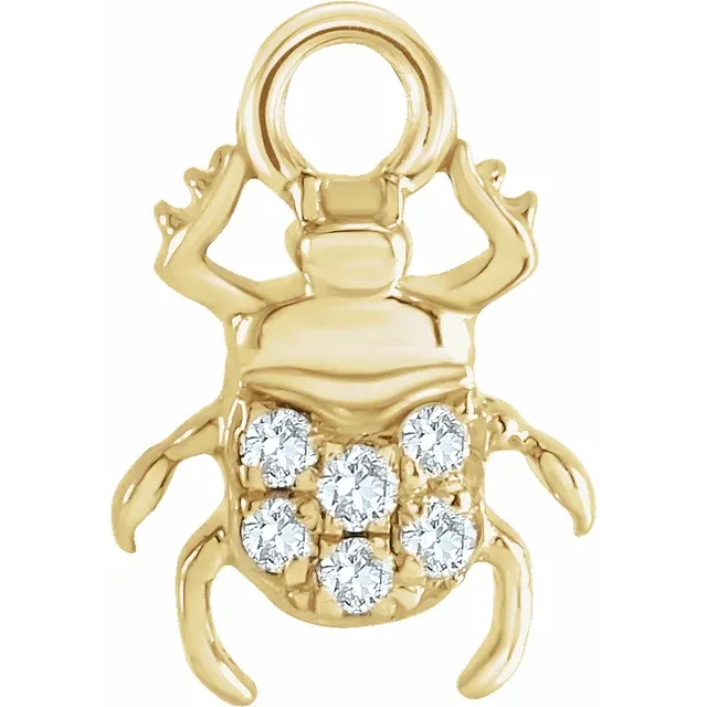 Diamond Beetle Dangle