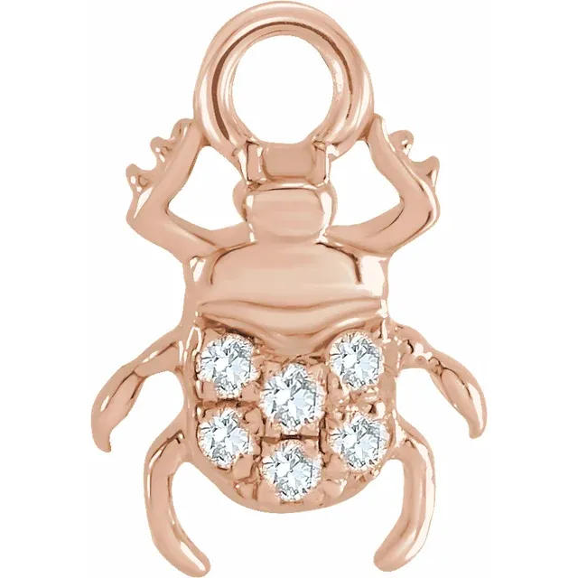Diamond Beetle Dangle