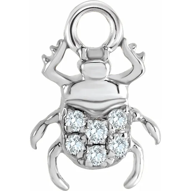 Diamond Beetle Dangle