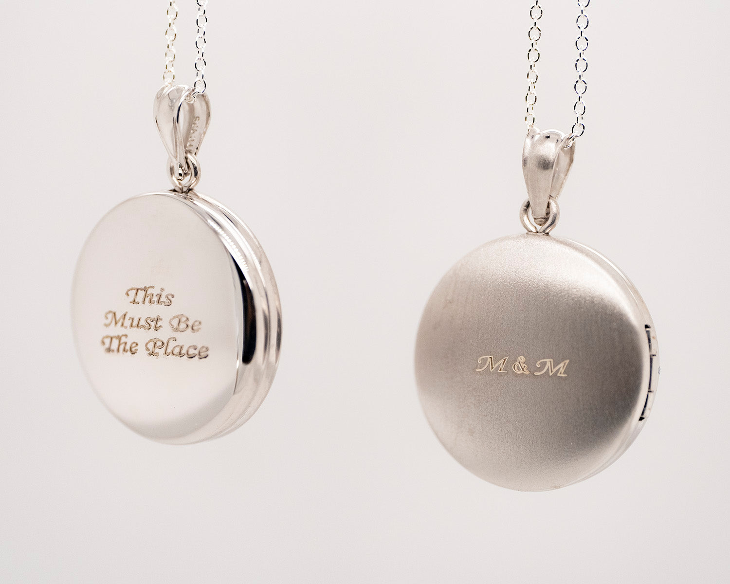 Custom Silver Locket