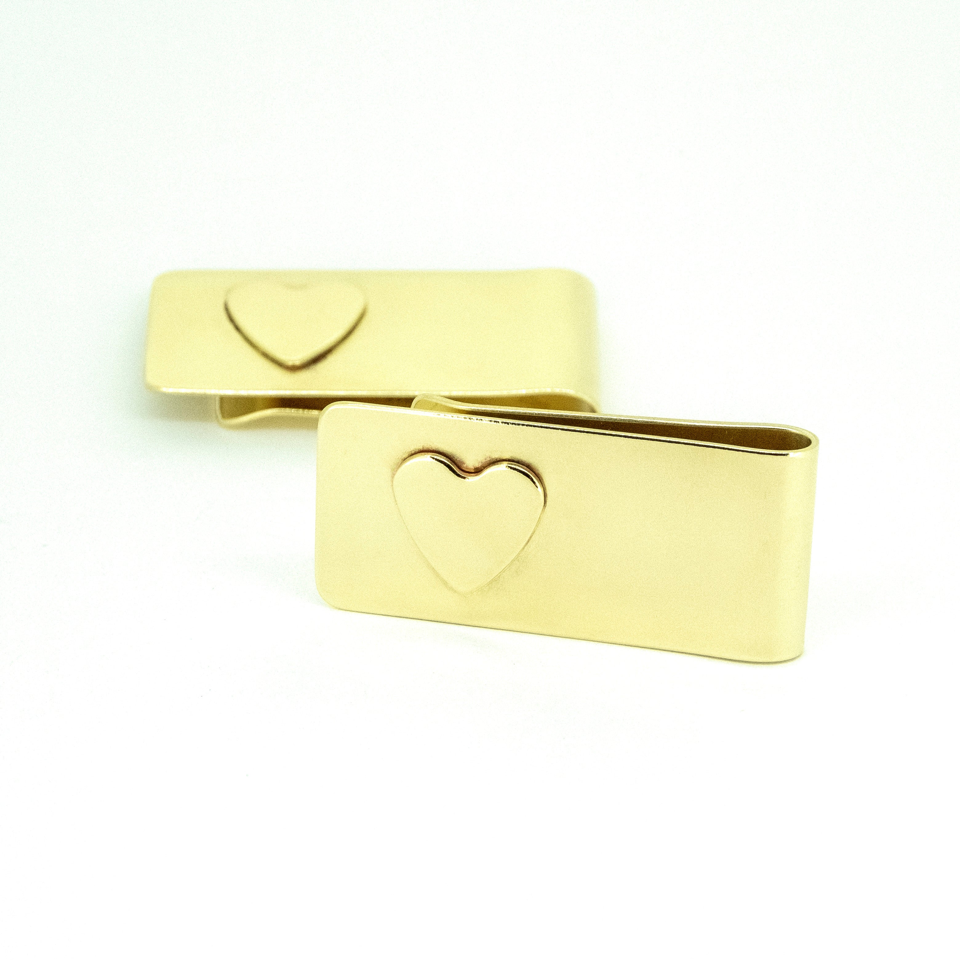 Goldfinger Classic Heart Money Clip